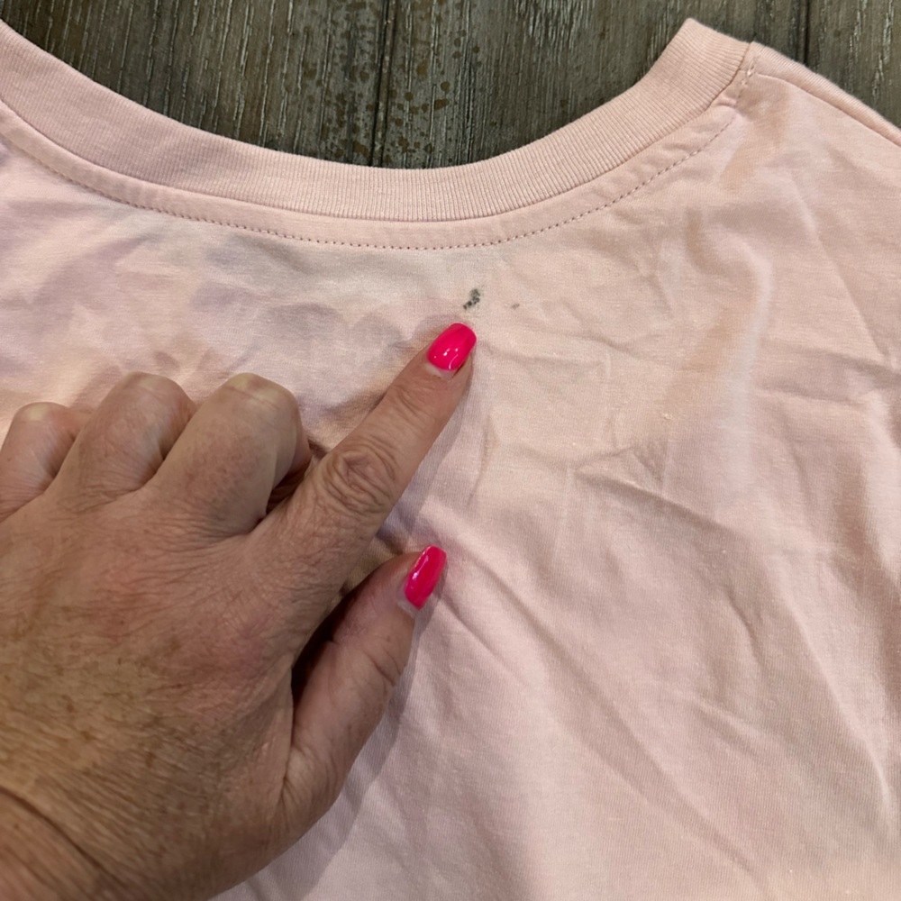 Sanrio Pink Short Sleeve Tee with Floral Accents - Picture 5 of 9